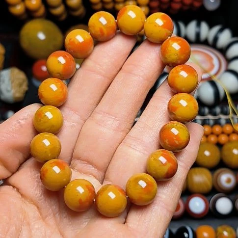 玛瑙/玉髓手链未镶嵌大**代