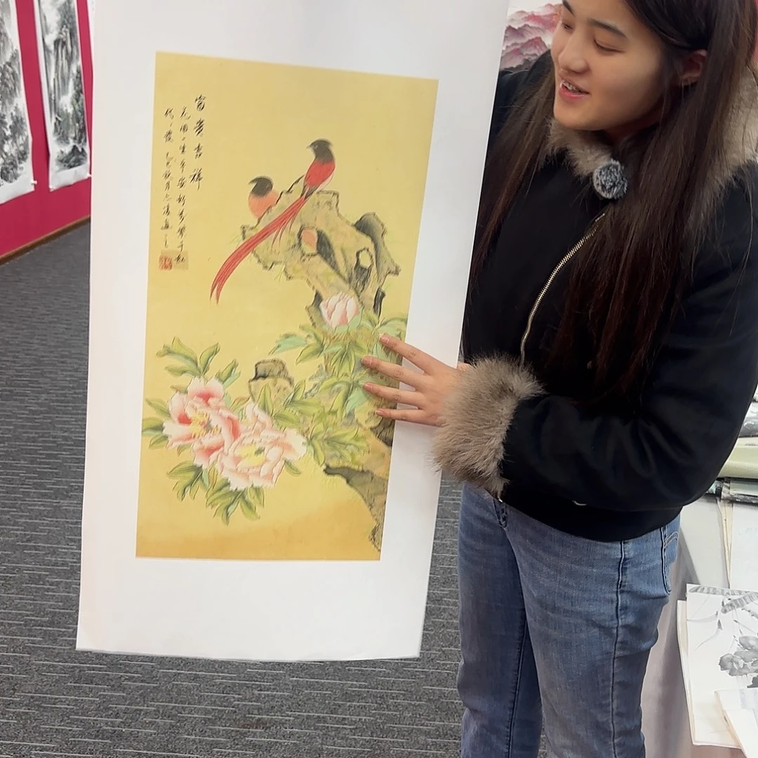 国画国画作品纯手绘