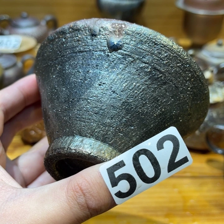 手工制作柴烧茶杯502