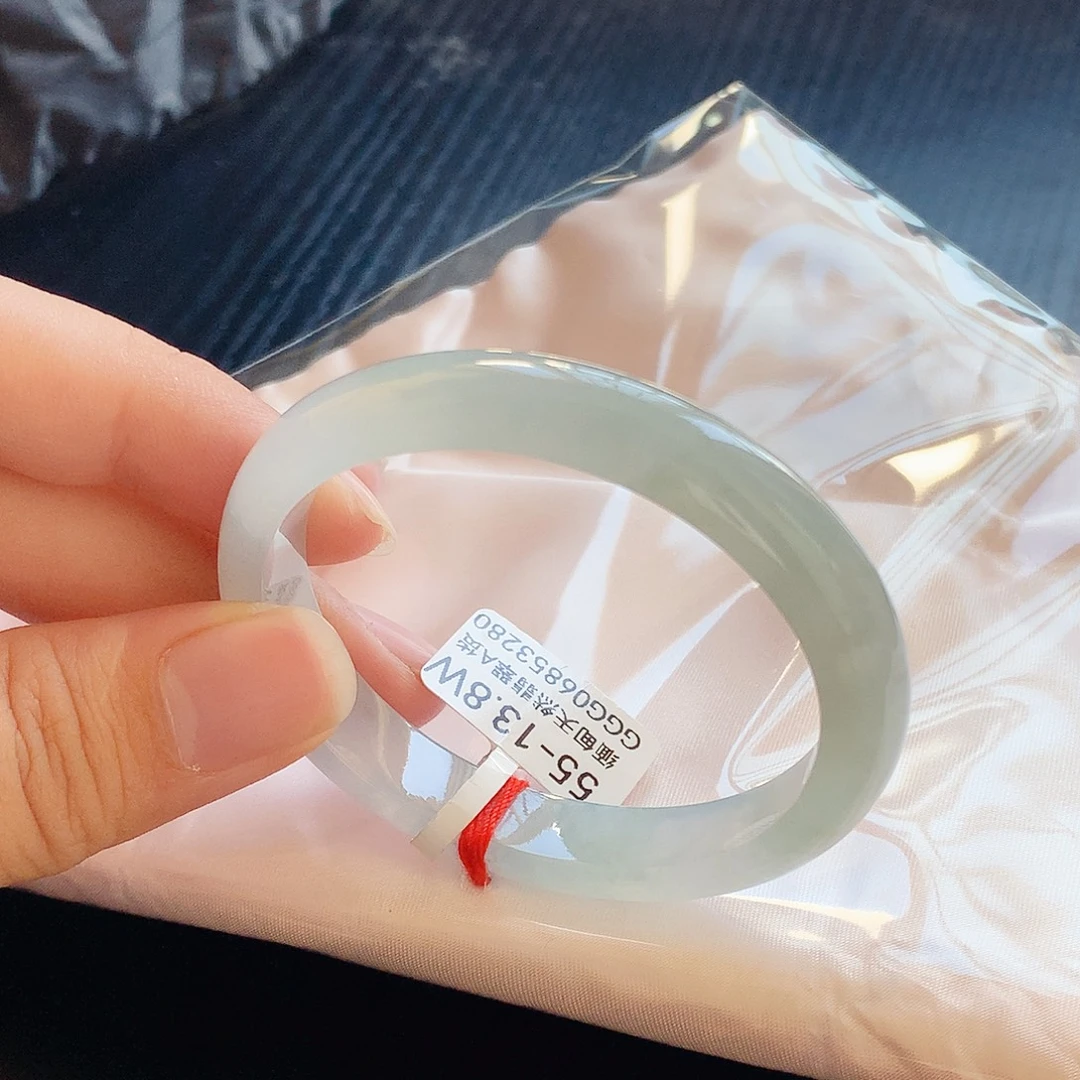 翡翠未镶嵌手镯天然缅甸翡翠A货手镯