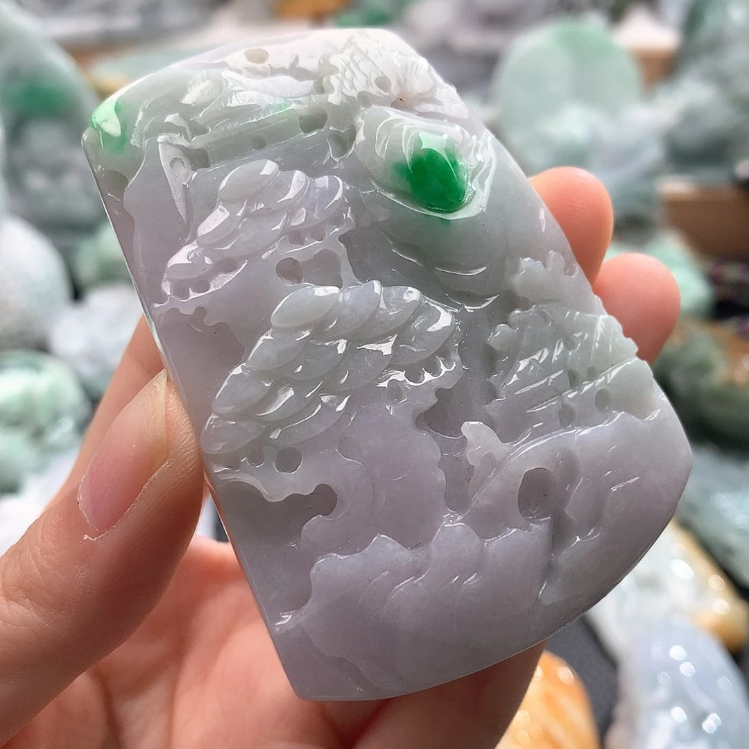 吊坠(不含链)未镶嵌翡翠