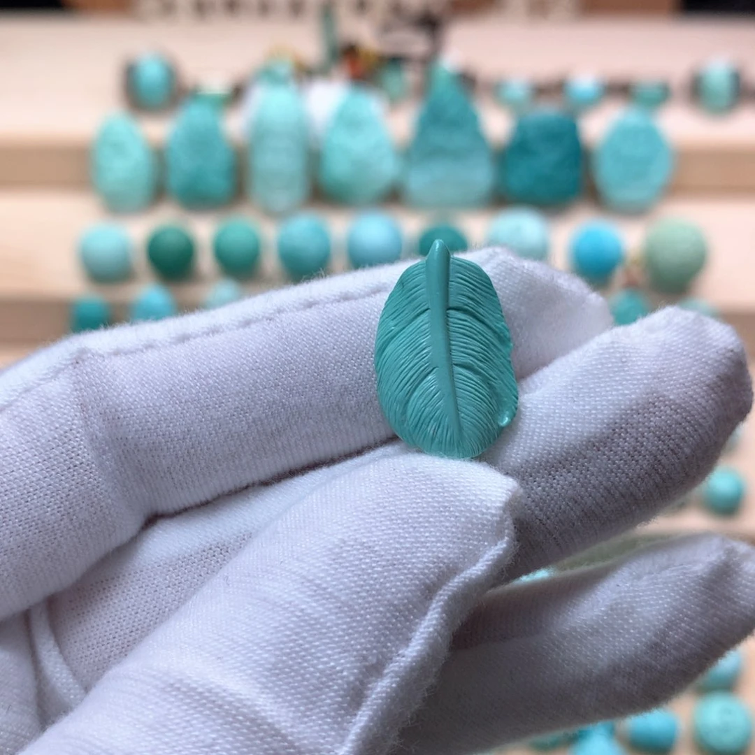 绿松石珠宝奇石未镶嵌