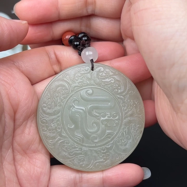 未镶嵌和田玉挂件再****8