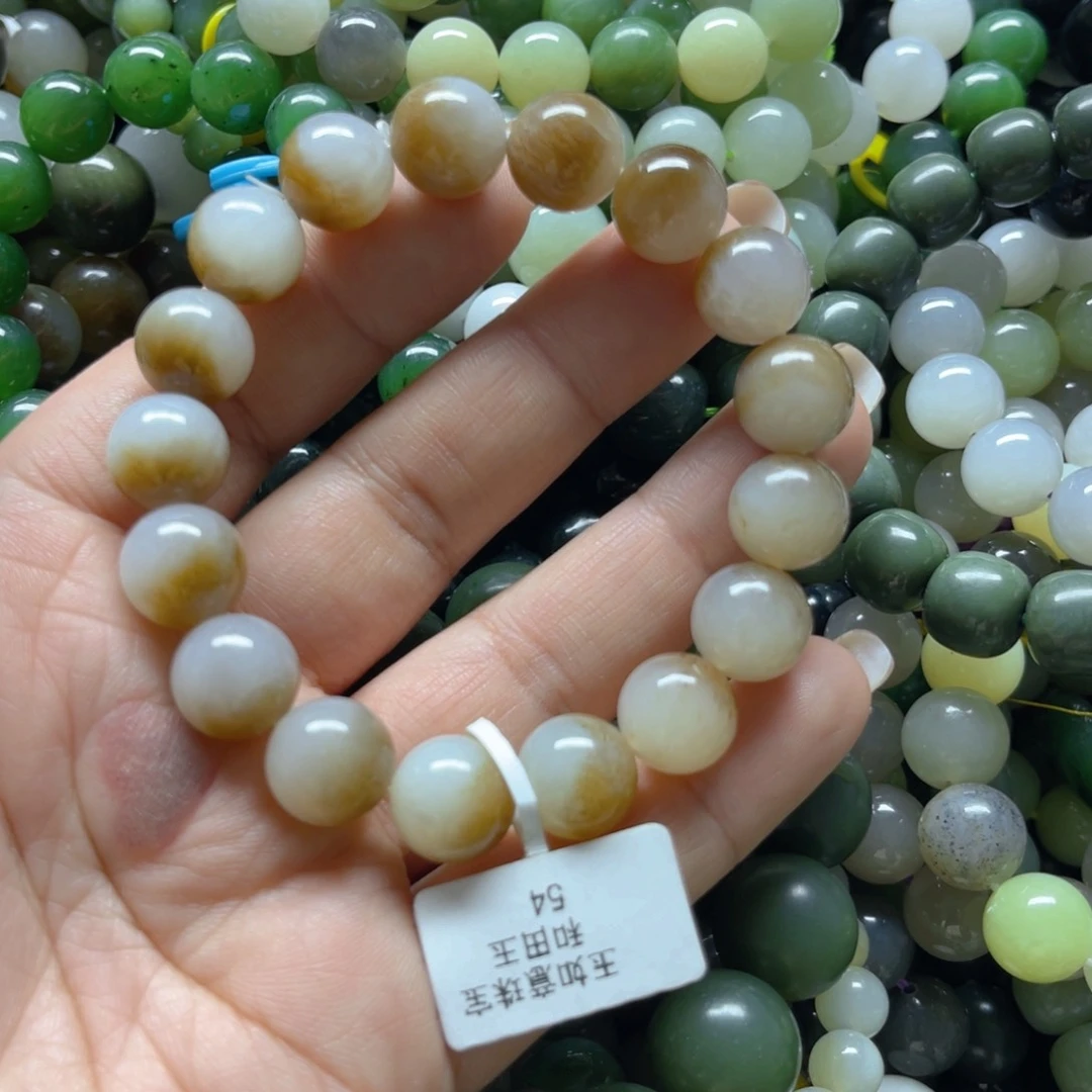 和田玉手链未镶嵌