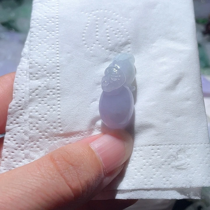 翡翠未镶嵌颈饰天然