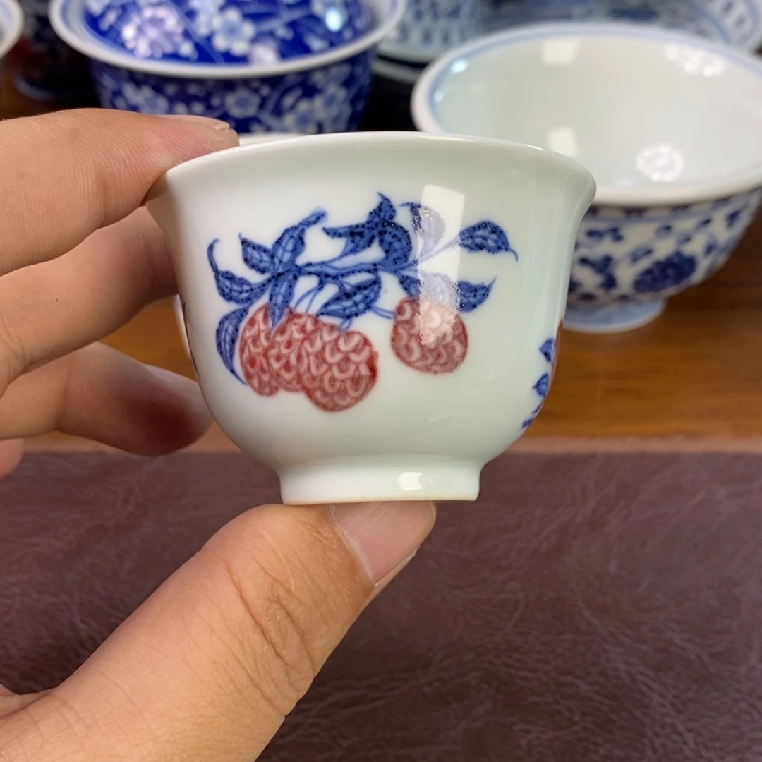 景德镇手工手绘茶杯