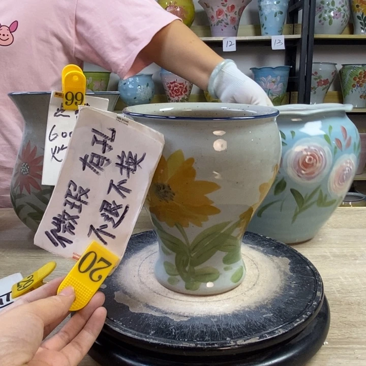 1tc景德镇陶瓷花盆