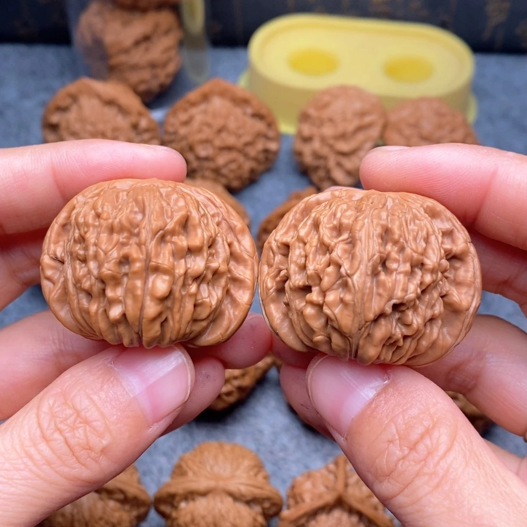 文玩核桃把件南瓜桩四座楼41尺