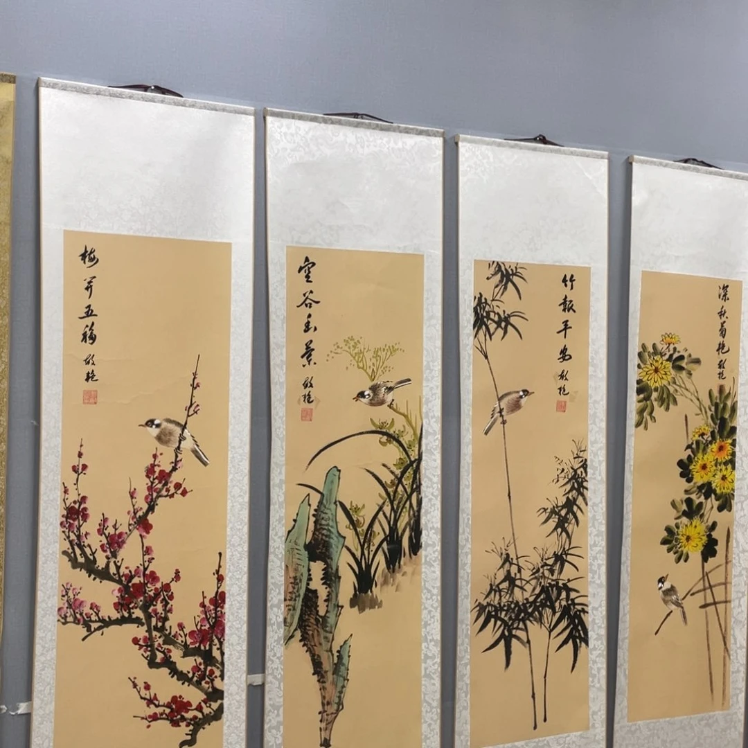 国画Y老师手笔手绘作品