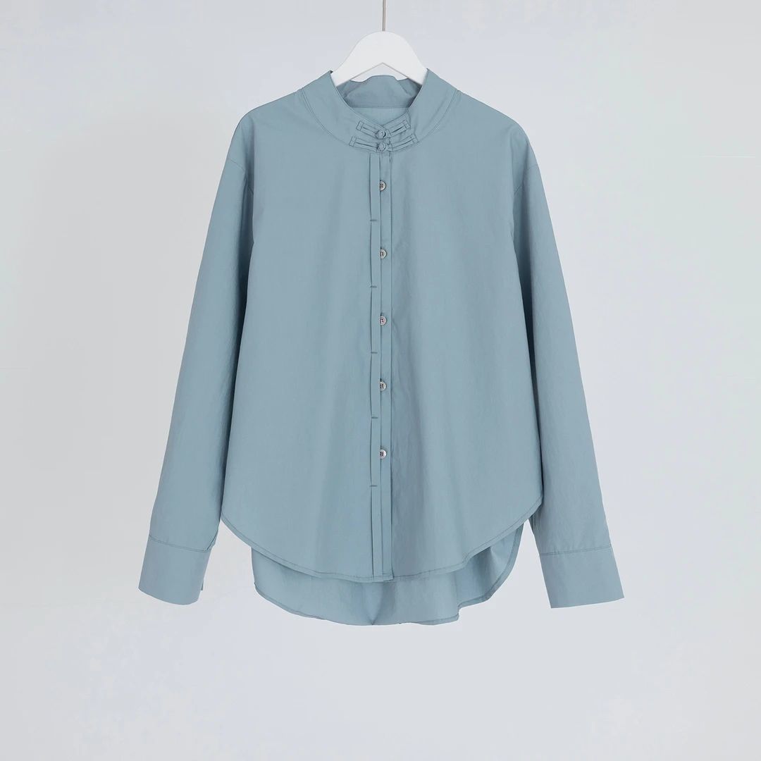 （几里上新）时尚休闲百搭衬衫 衣长71 胸围108 1030241