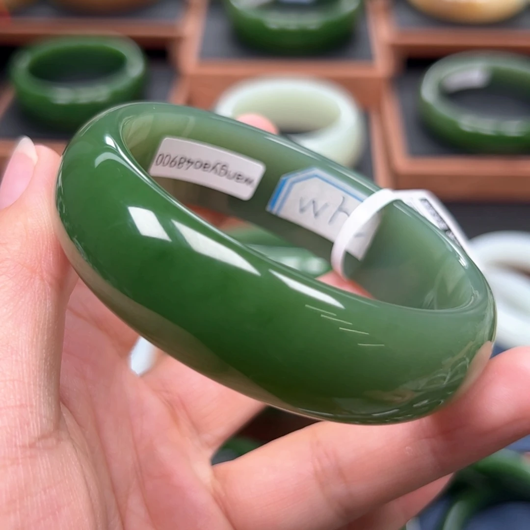 未镶嵌手镯和田玉（碧玉）6263