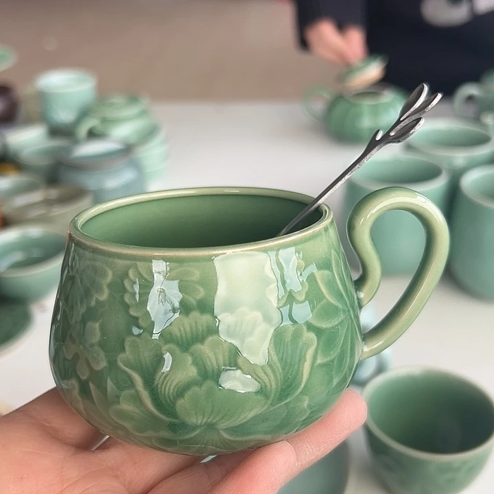 小米茶器龙泉青瓷