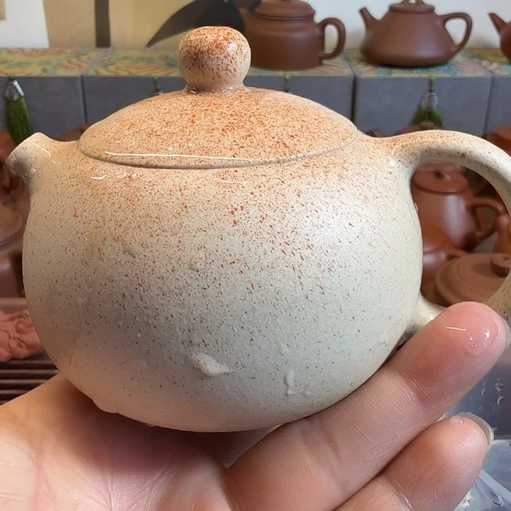 茶杯紫砂全手工白段粉黛西施约210cc