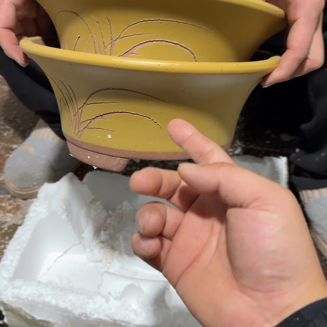 花盆紫砂瑕疵的问题也