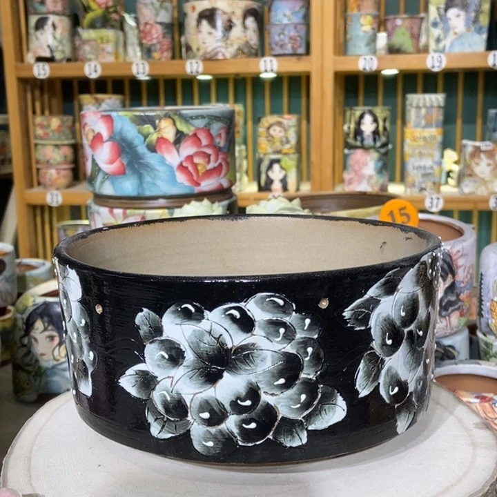 红陶景德镇艺术手绘作品