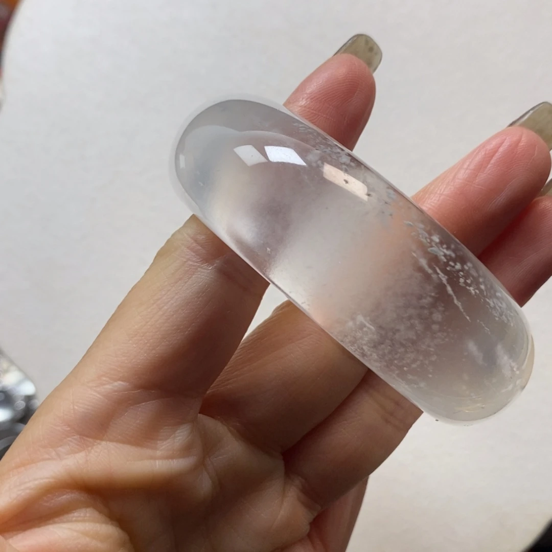 石英质玉未镶嵌手镯53-54