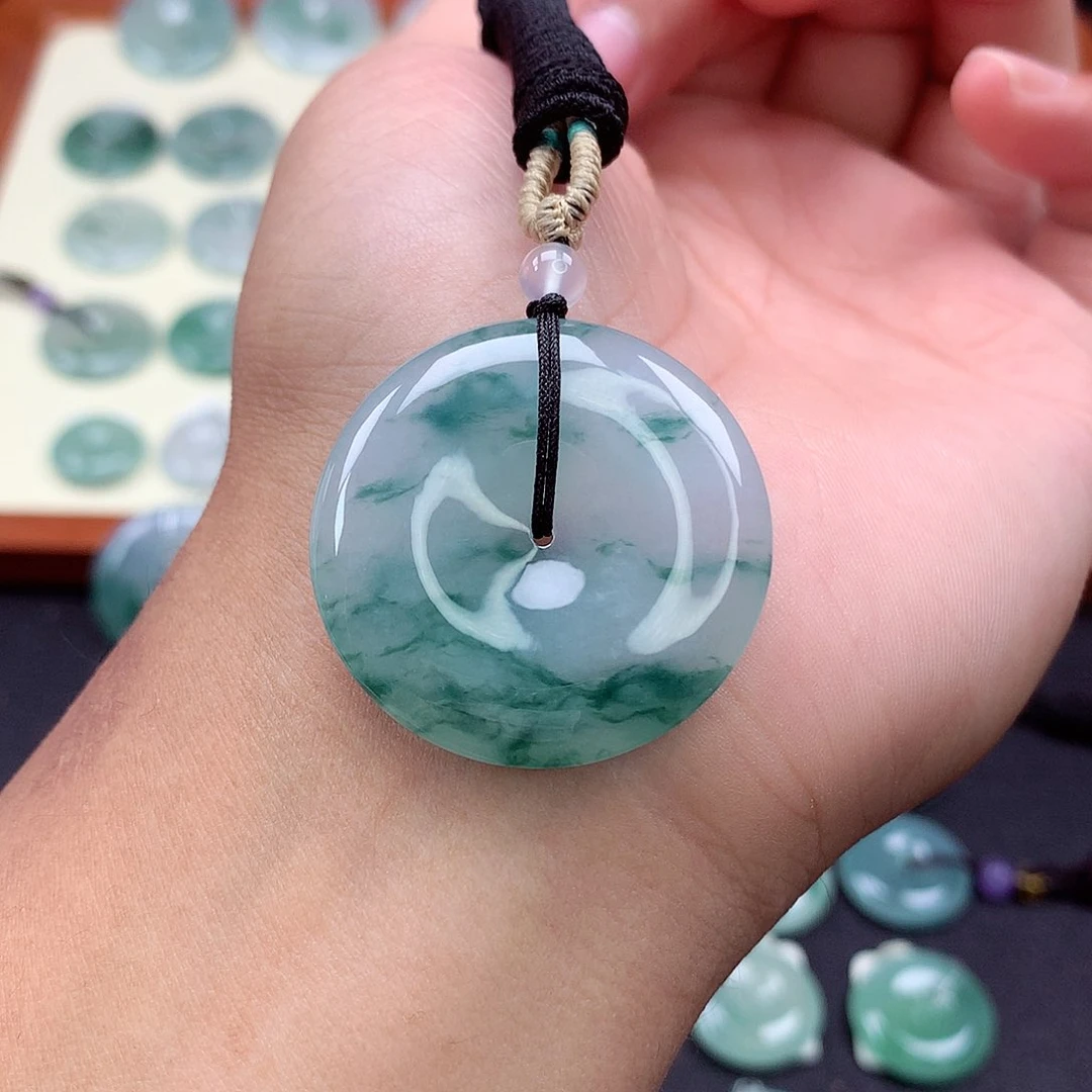 颈饰未镶嵌翡翠37 尺寸34.5-6.2