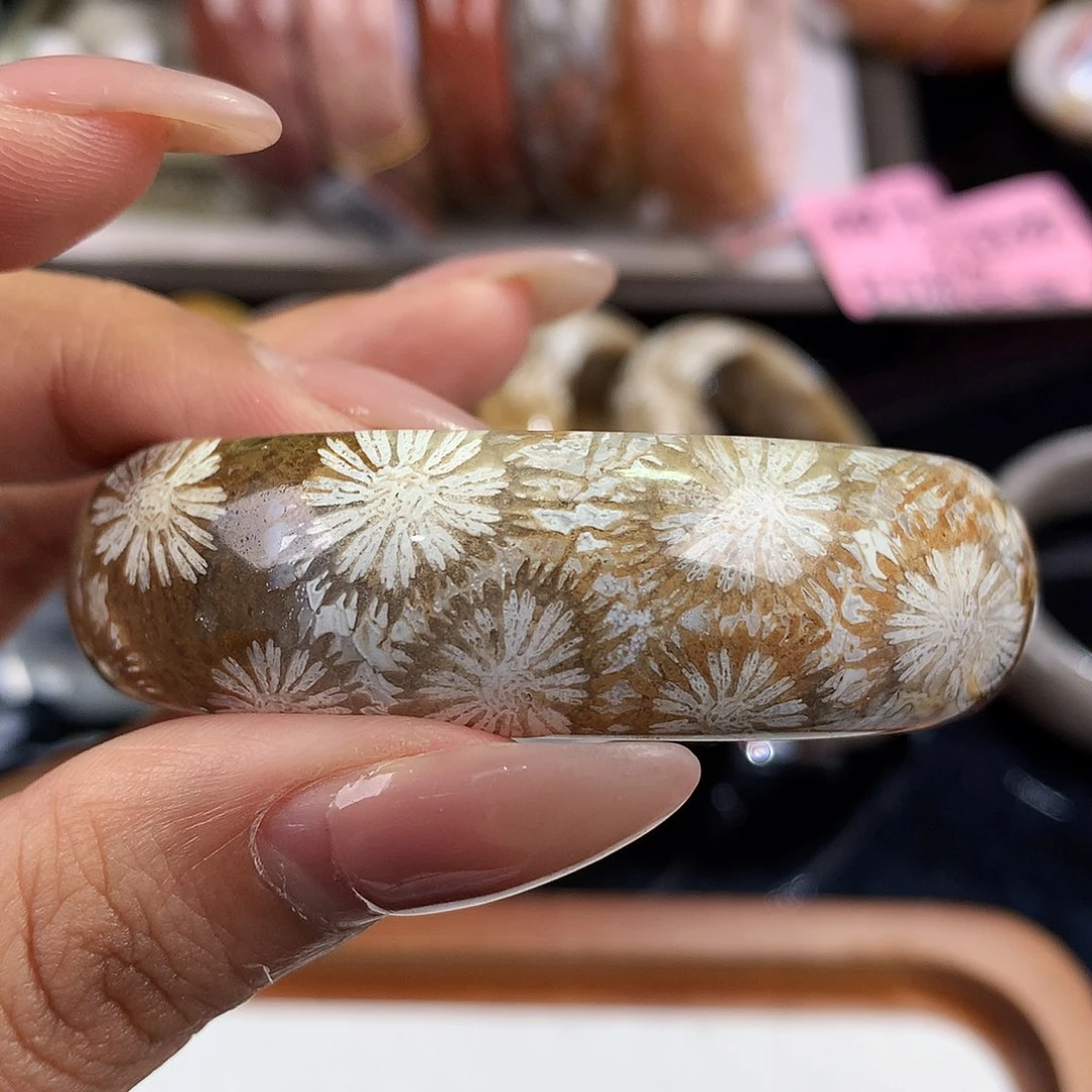 听***安硅化珊瑚（珊瑚玉）未镶嵌吊坠(赠链)