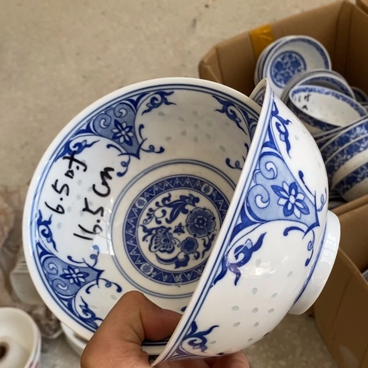 碗景德镇高温细白瓷餐具