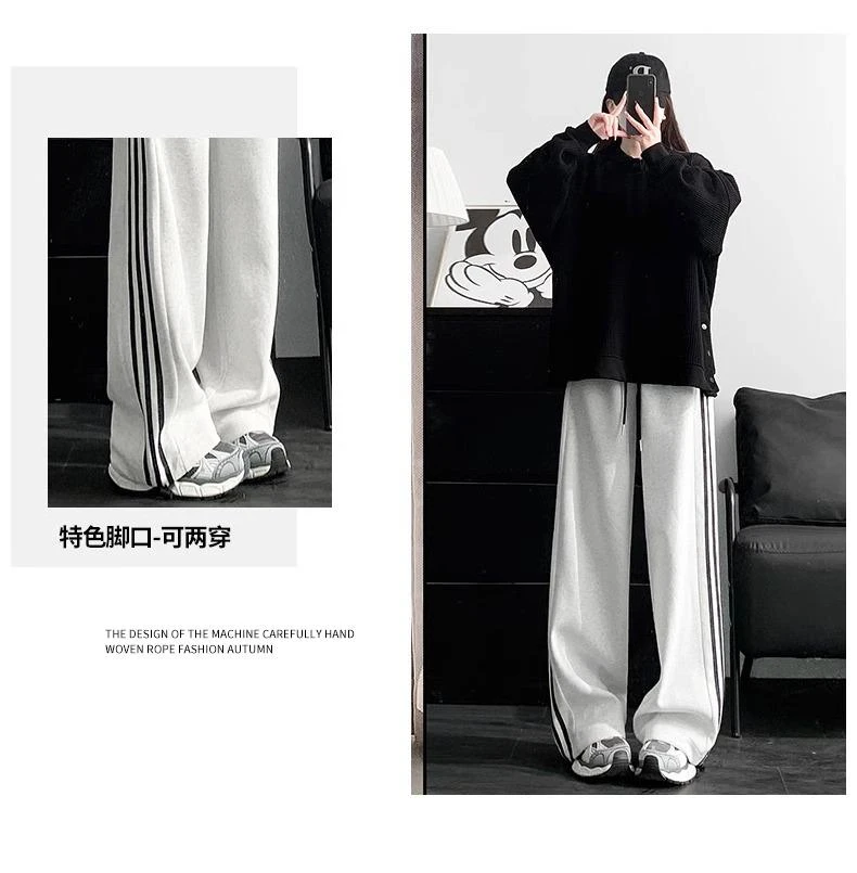 男士秋冬款裤子休闲裤运动裤子男冬季情侣时尚