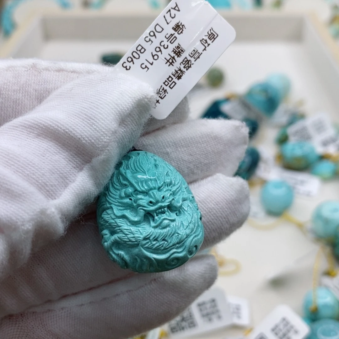 绿松石珠宝奇石未镶嵌