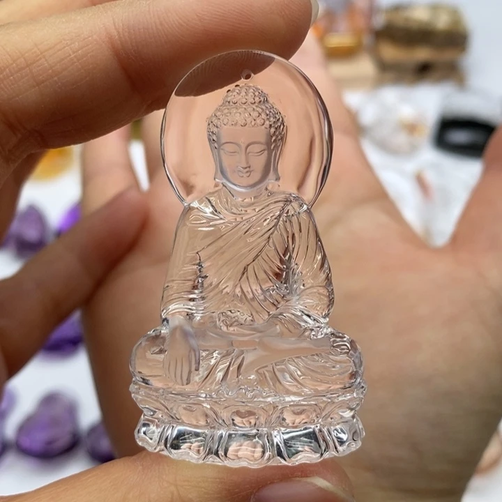 水晶颈饰未镶嵌有**谅定制