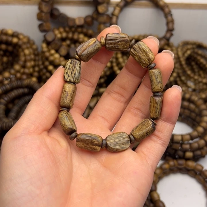 沉香碎屑沉香种植奇楠树心珠7.9克