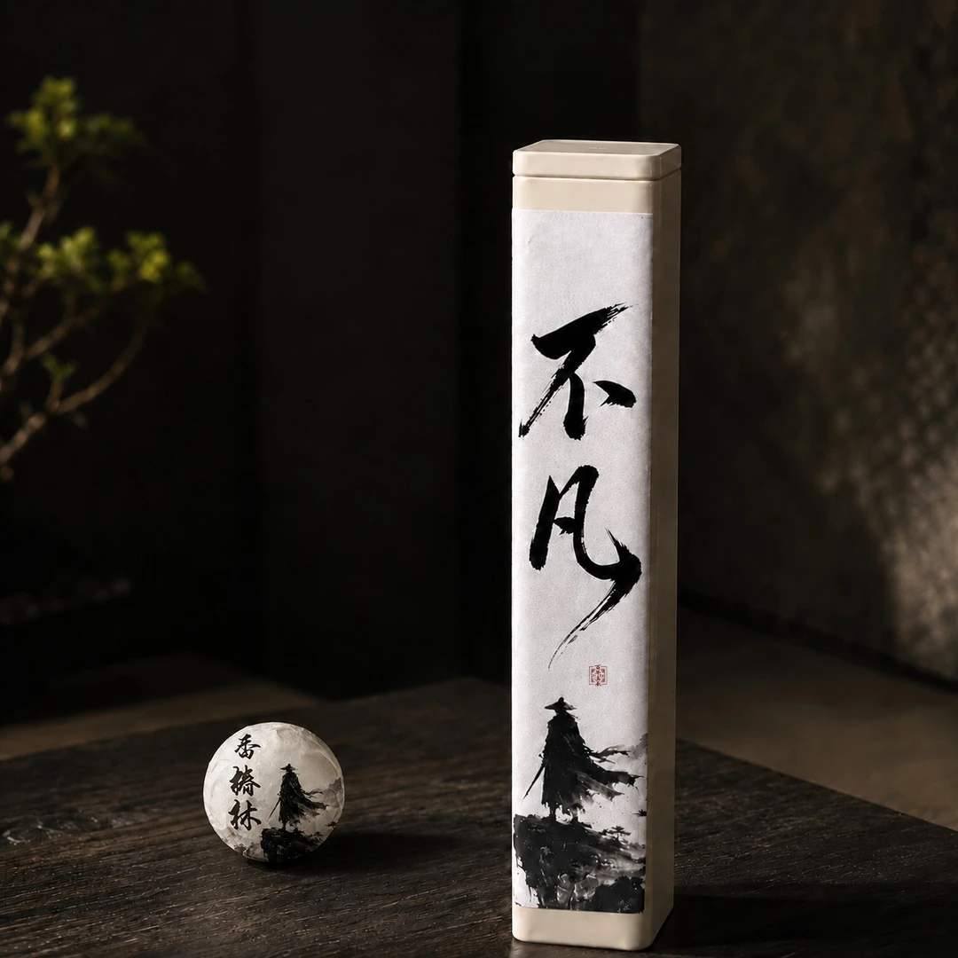 不凡-2022年易武香椿林普洱古树生茶龙珠6颗(拆封试饮一泡)