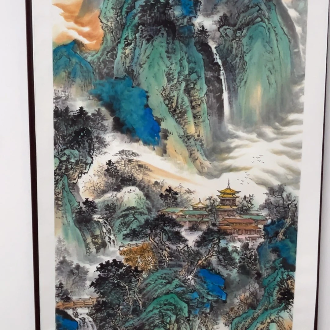 二***黑国画绘画作品多次参加全国