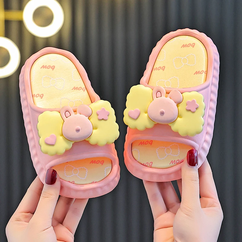 2025新款夏季女童拖鞋男童室内家居浴室洗澡防滑儿童凉拖亲子母女