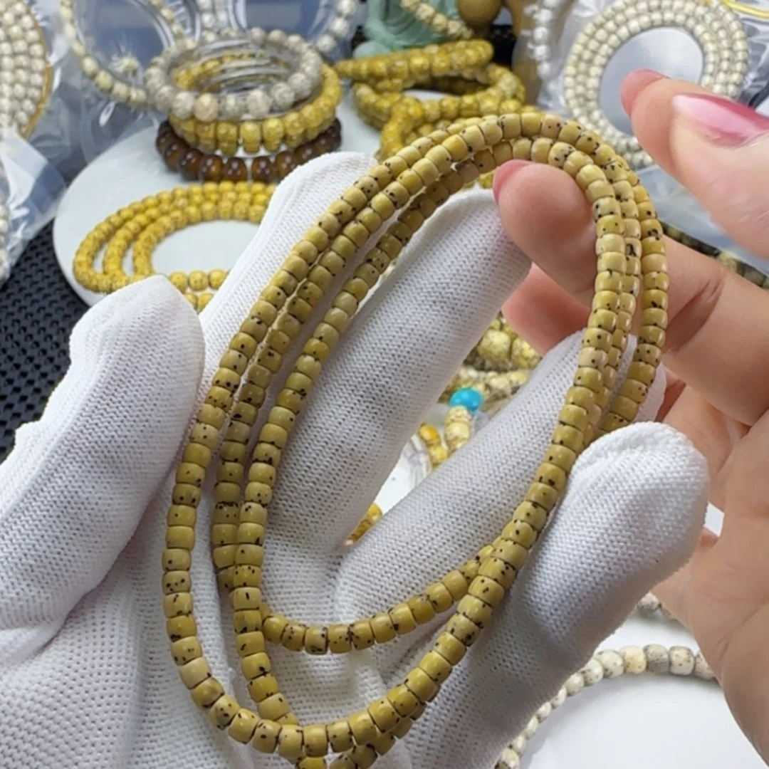 赌***棍星月菩提手串海南星月菩提长串卡4