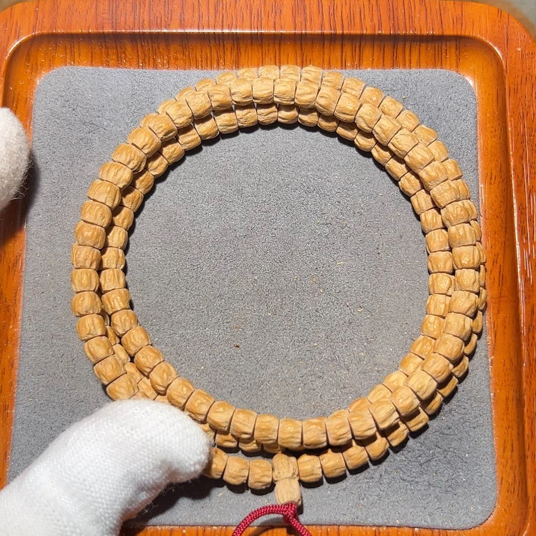 柏香籽/百香籽吊坠黄油皮方块顺6+