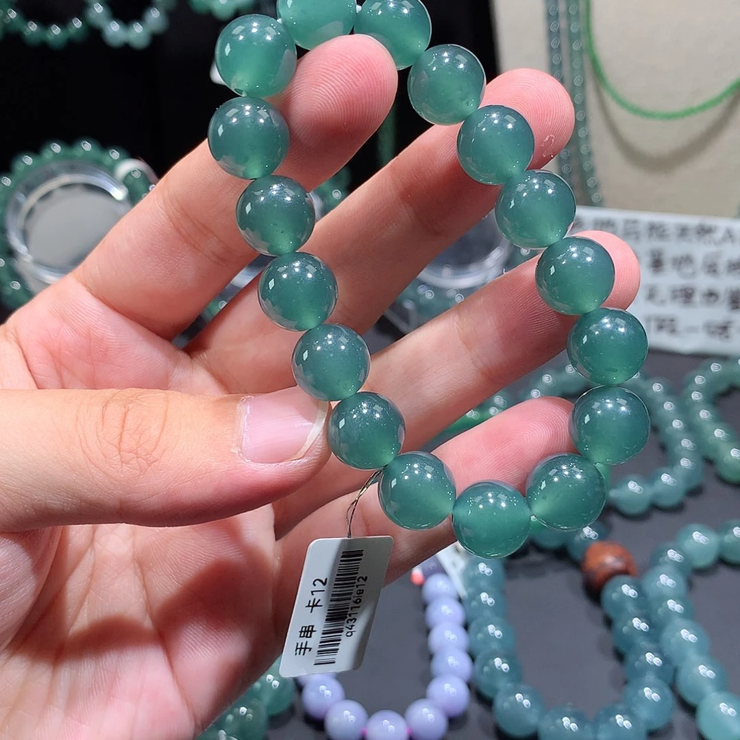 未镶嵌手串翡翠天然a货翡翠手串12
