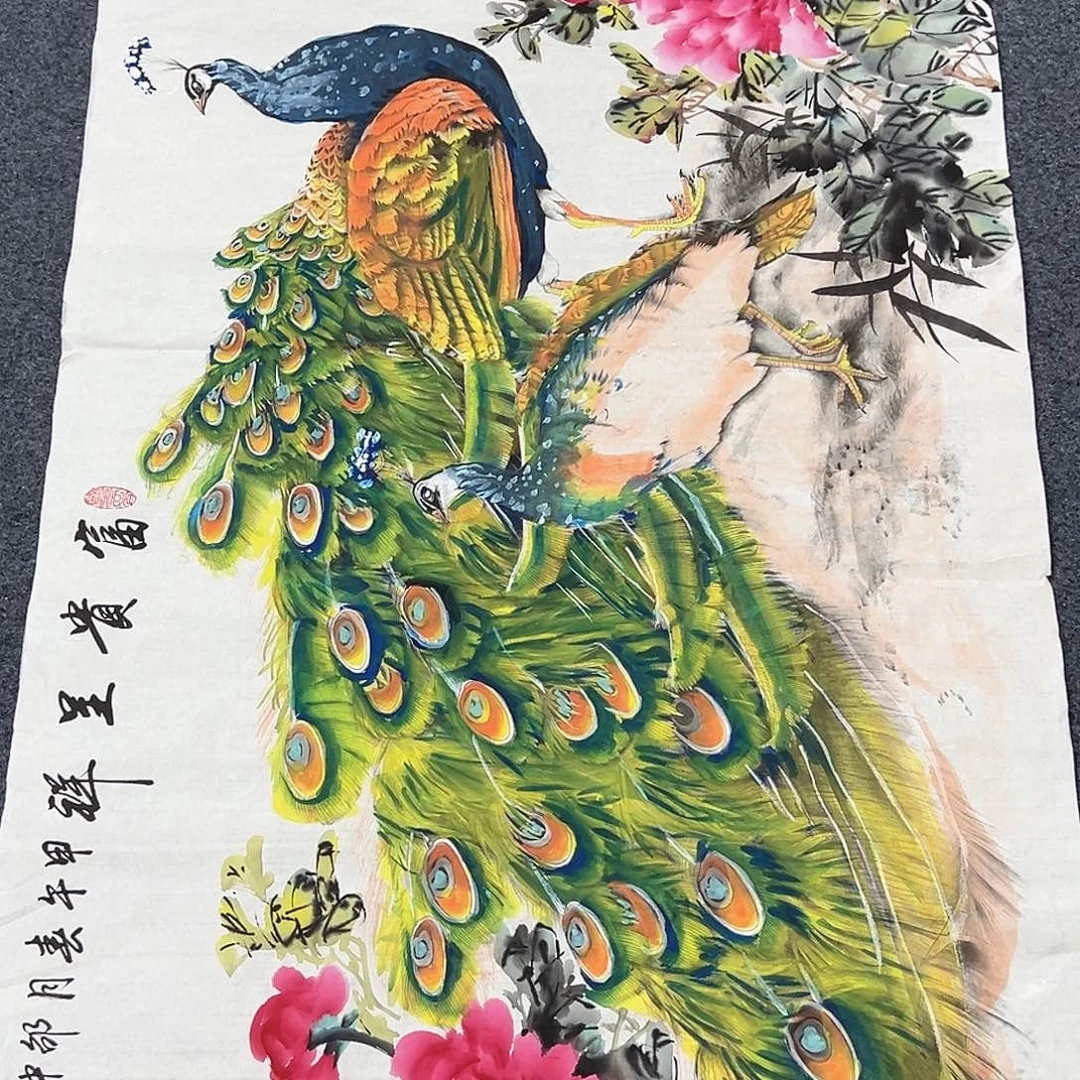 国画事事顺心如意万事如意