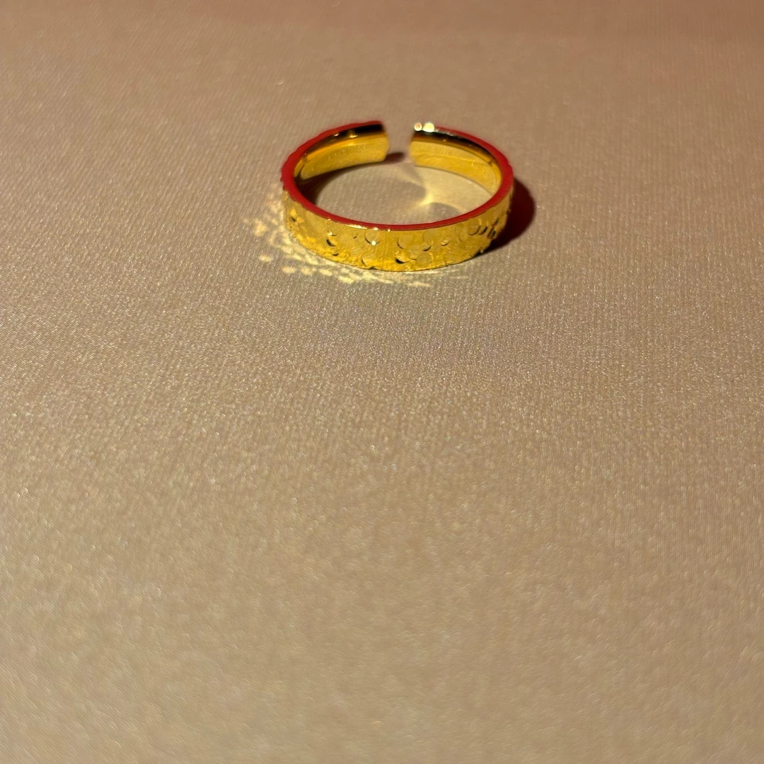 足银戒指 碎冰戒指手工时尚窄版古法磨砂中古精美素款