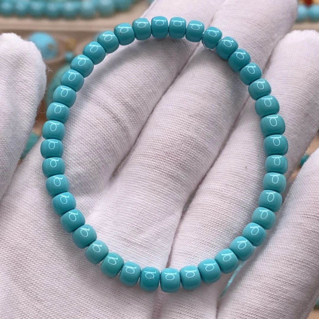 绿松石未镶嵌珠宝奇石5mm