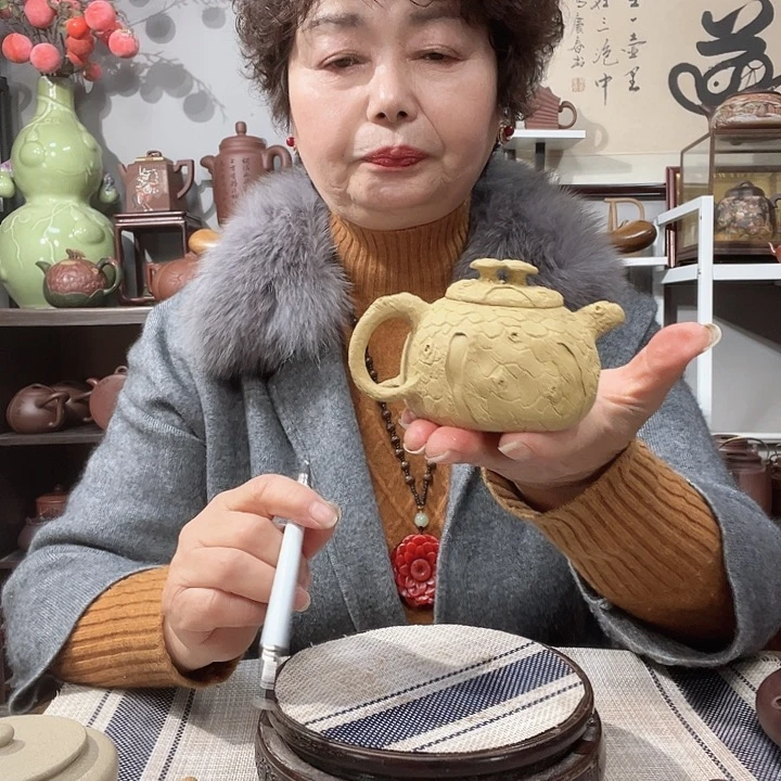 段泥茶壶s****e原矿紫砂壶