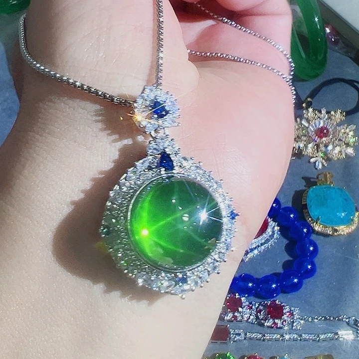 钨金红色蓝色满钻镶嵌