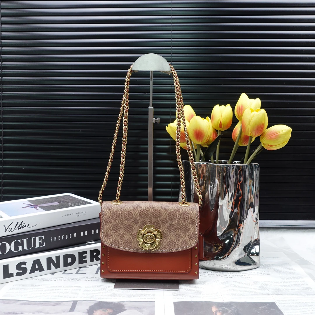 95新 COACH/蔻驰 单肩包/T20337195