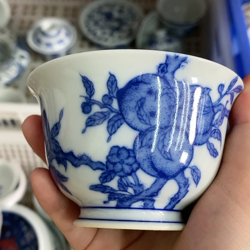 【闪购商品】子*手工手绘柴窑单杯