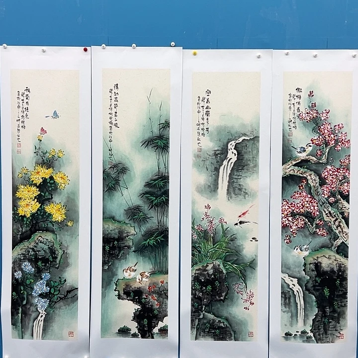 国画纯手绘作品欣赏