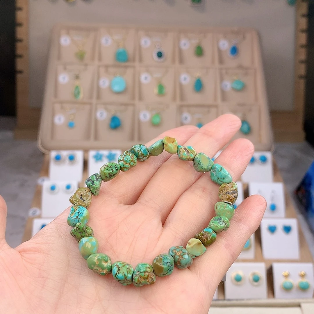 未镶嵌绿松石手链