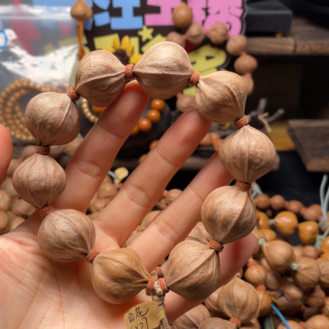 人****橄榄核吊坠2527四花铁核