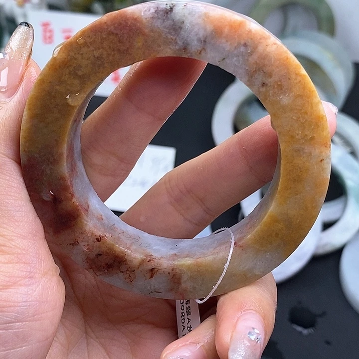 【闪购商品】定制翡翠翡翠手镯未镶嵌齐*