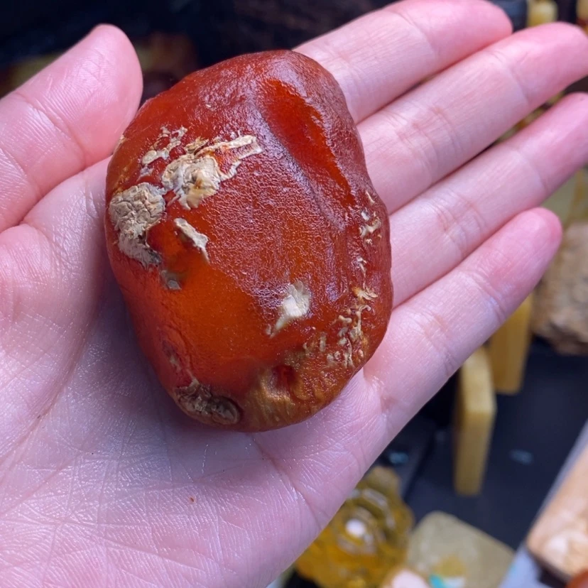 【闪购商品】定制琥珀裸石，。