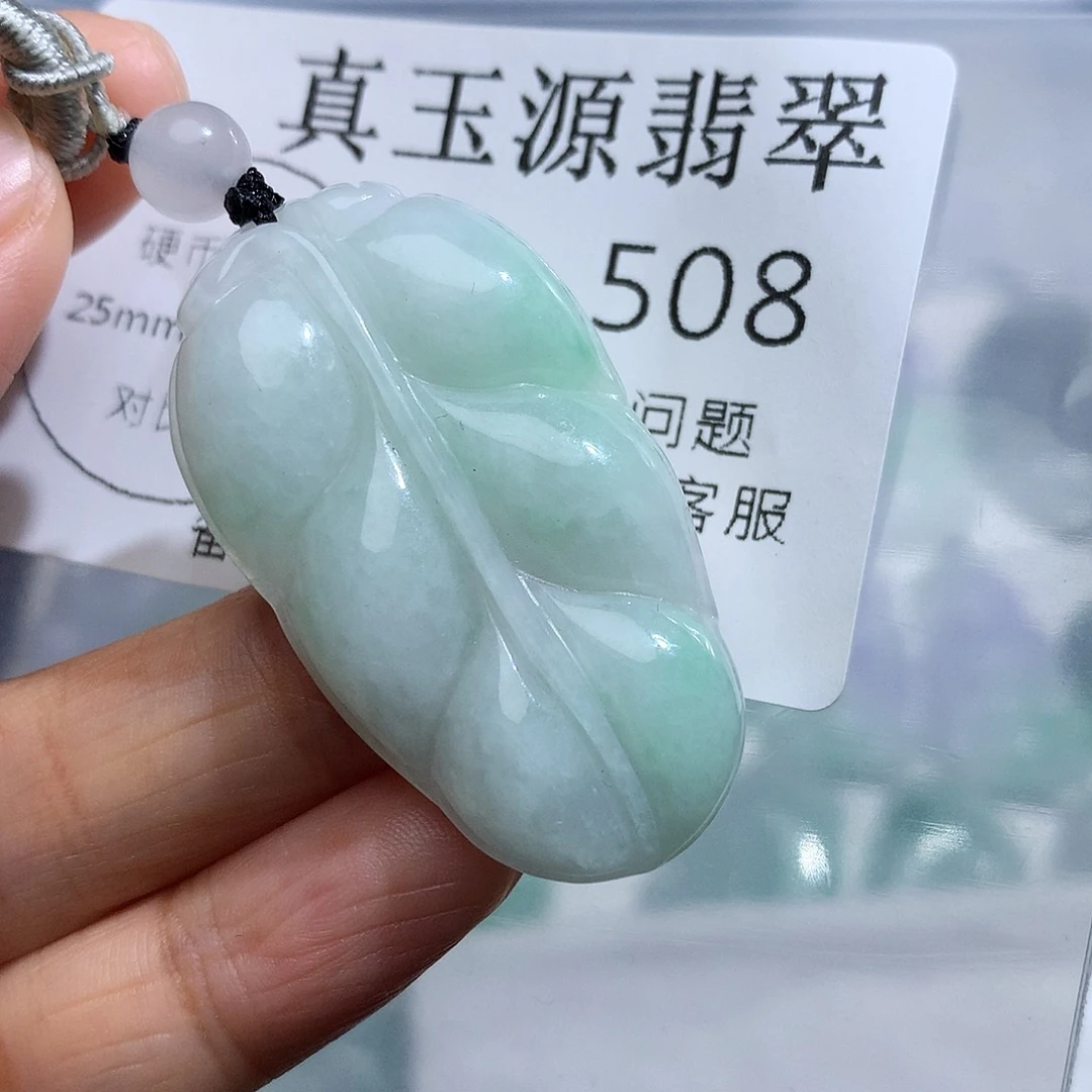 翡翠未镶嵌颈饰508