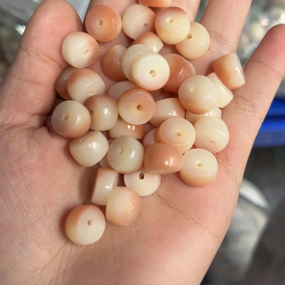 【闪购商品】白玉菩提吊坠z/12 80颗大肠粉