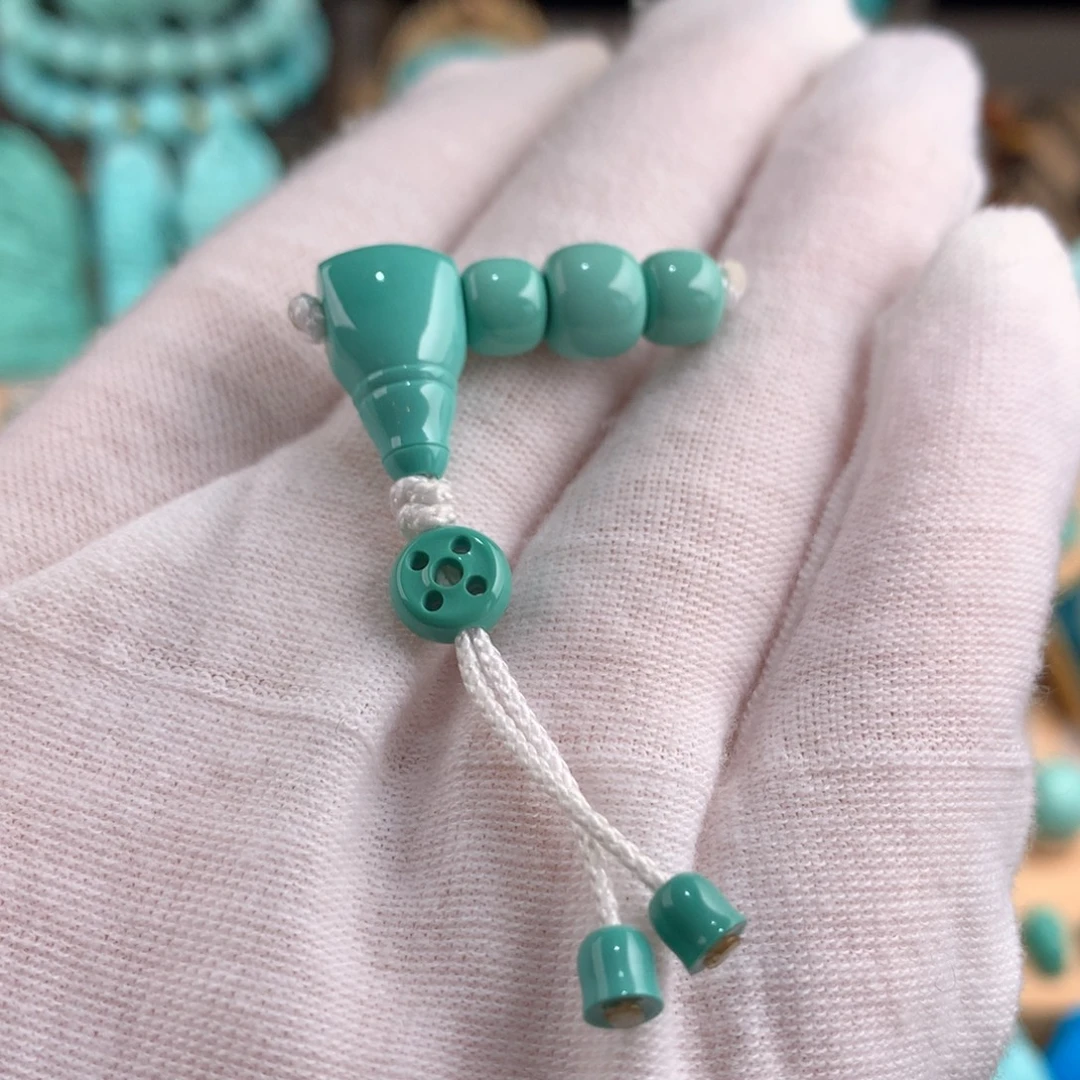 绿松石未镶嵌三通套装卡9