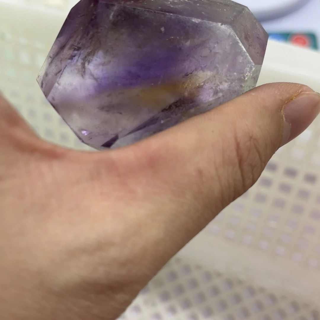 紫晶方块未镶嵌乐*