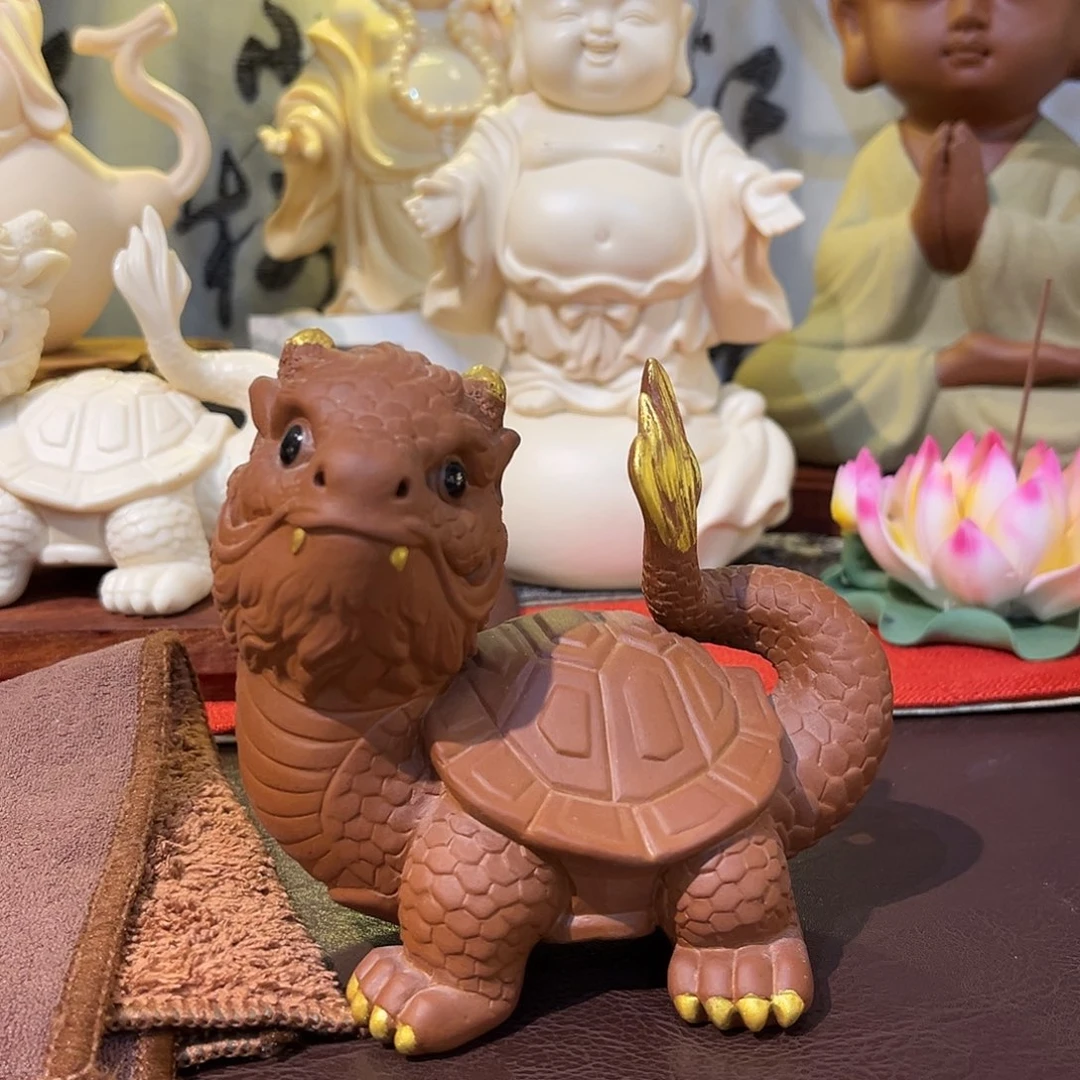 茶宠紫砂陶瓷紫砂茶宠摆件